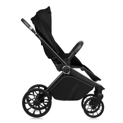 Lionelo - Комбінована коляска 2 в 1 MIKA PLUS Black Onyx