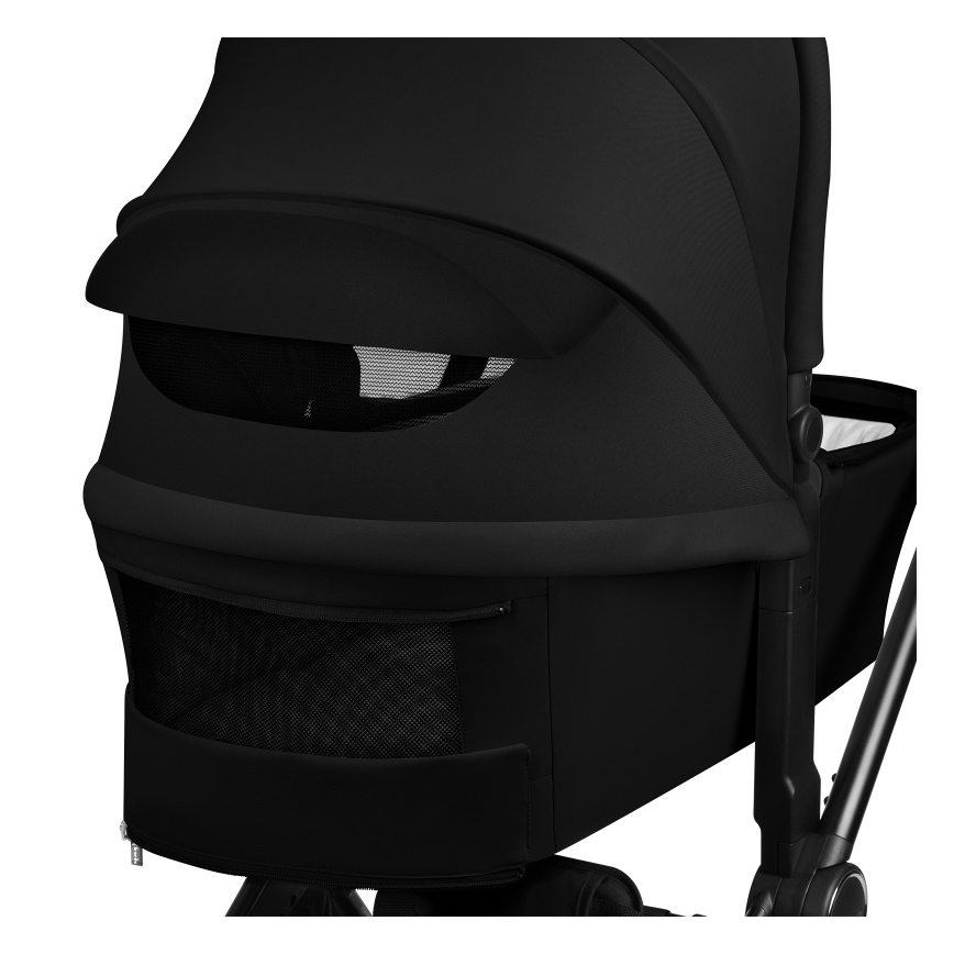 Lionelo - Комбінована коляска 2 в 1 MIKA PLUS Black Onyx