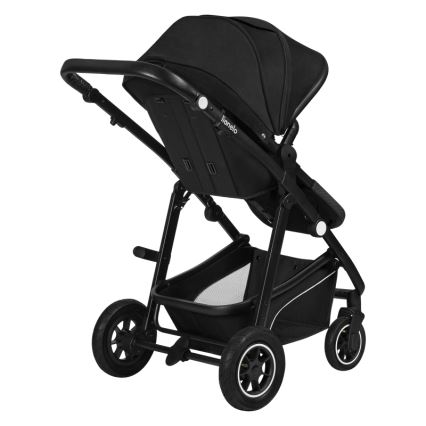 Lionelo - Комбінована коляска 3 в 1 BIANKA Black Onyx