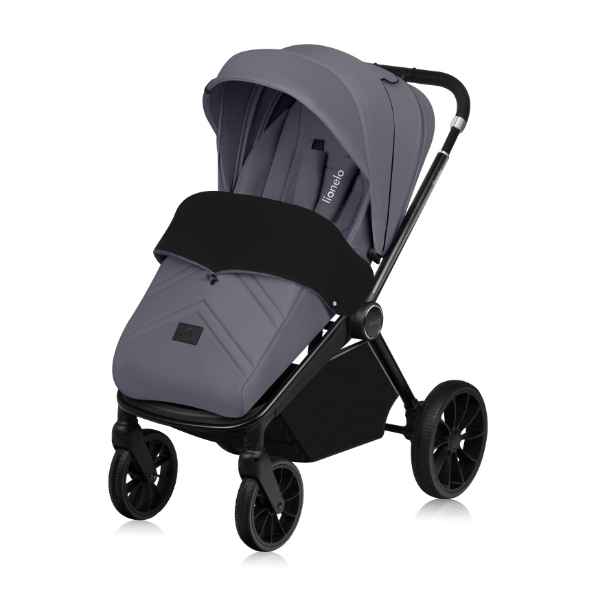 Lionelo - комбінований візок 3 в 1 MIKA PLUS Grey Stone