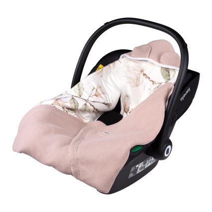 Lionelo - Конверт-пеленка для автокресла TRAVEL SWADDLE, 90x90 cm, бежевый (Magnolia)