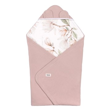 Lionelo - Конверт-ковдра для автокрісла TRAVEL SWADDLE 90x90 cm бежевий (Magnolia)