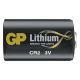 Литиевая батарейка CR2 GP LITHIUM 3V/800 mAh