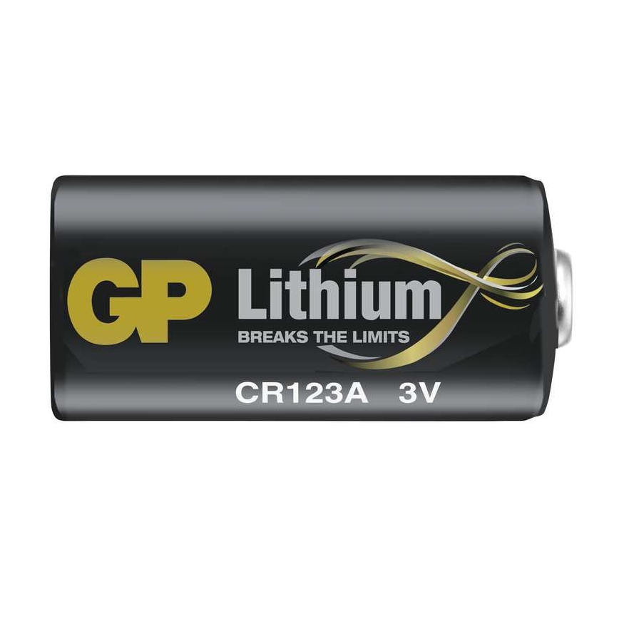 Літієва батарея CR123A GP LITHIUM 3V/1400 mAh