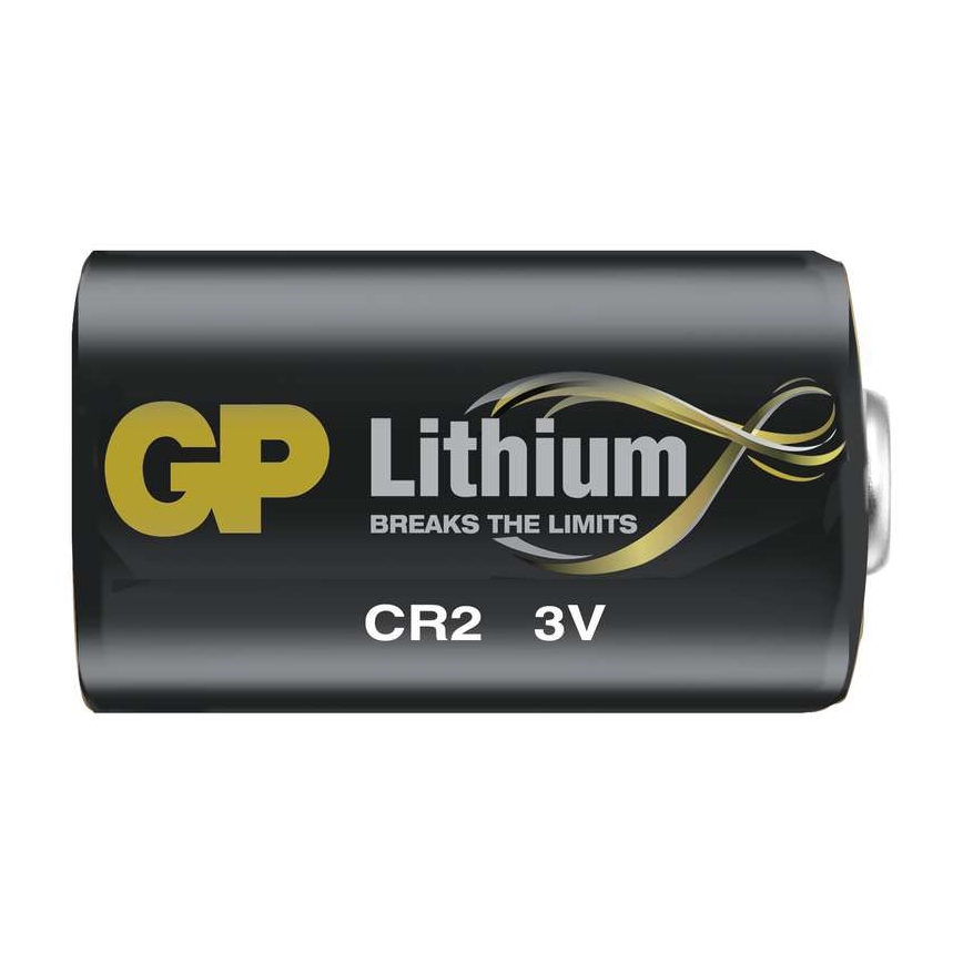 Літієва батарея CR2 GP LITHIUM 3V/800 mAh