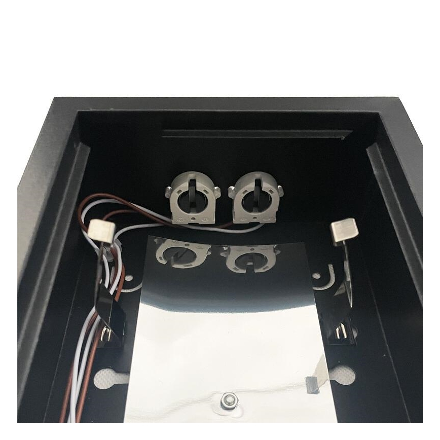 Люмінесцентний світильник T8 2xG13/18W/230V 120 см чорний