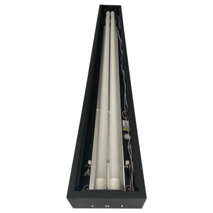 Люминесцентный светильник T8 2xG13/18W/230V 120 см черный