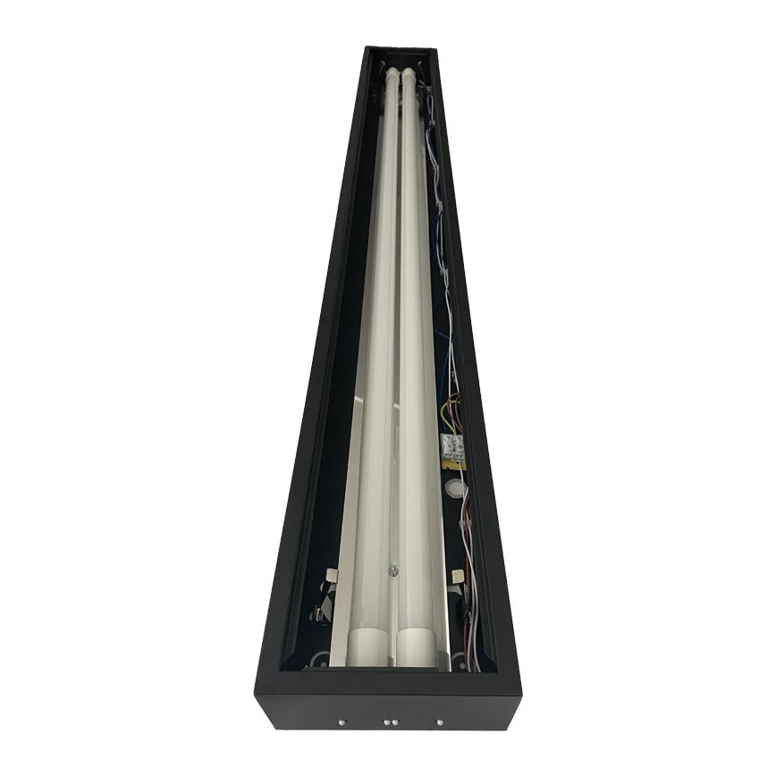 Люминесцентный светильник T8 2xG13/18W/230V 120 см черный