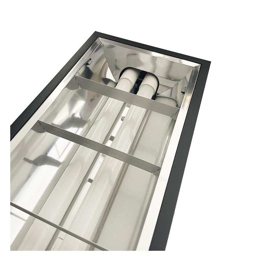Люминесцентный светильник T8 2xG13/18W/230V 120 см черный