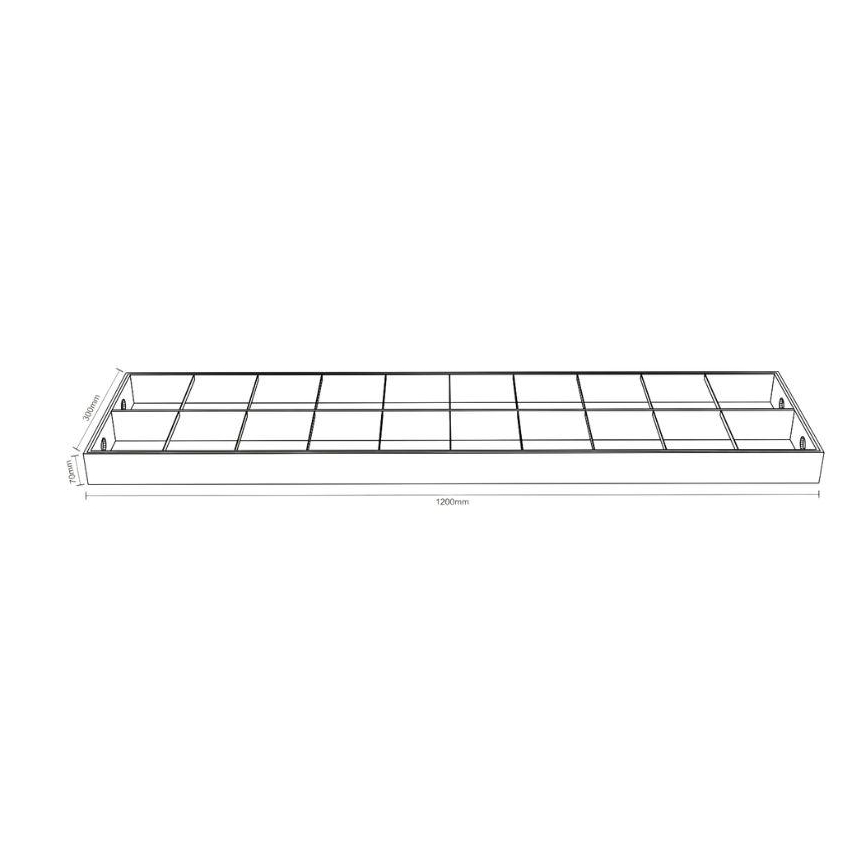 Люминесцентный светильник T8 2xG13/18W/230V 120 см