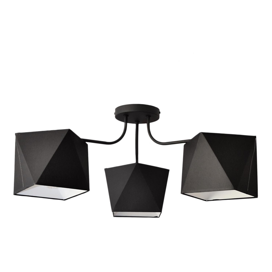 Люстра ADAMANT 3xE27/15W/230V черная