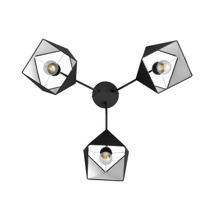Люстра ADAMANT 3xE27/15W/230V черная