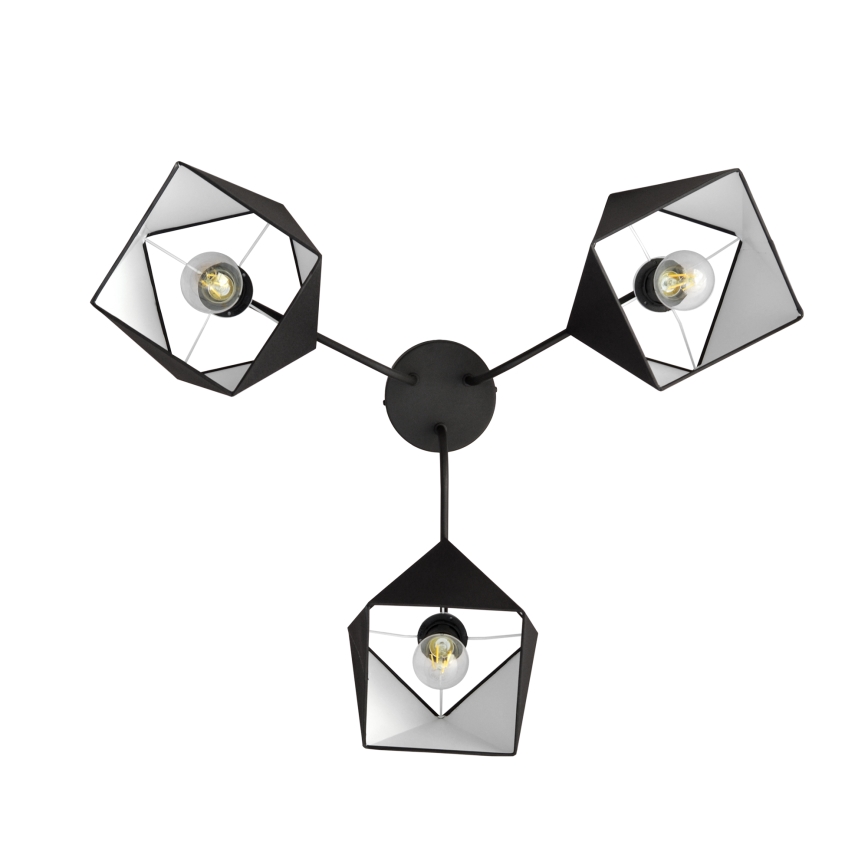 Люстра ADAMANT 3xE27/15W/230V черная