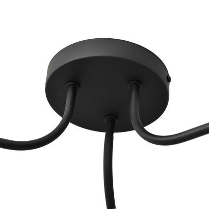 Люстра ADAMANT 3xE27/15W/230V чорний