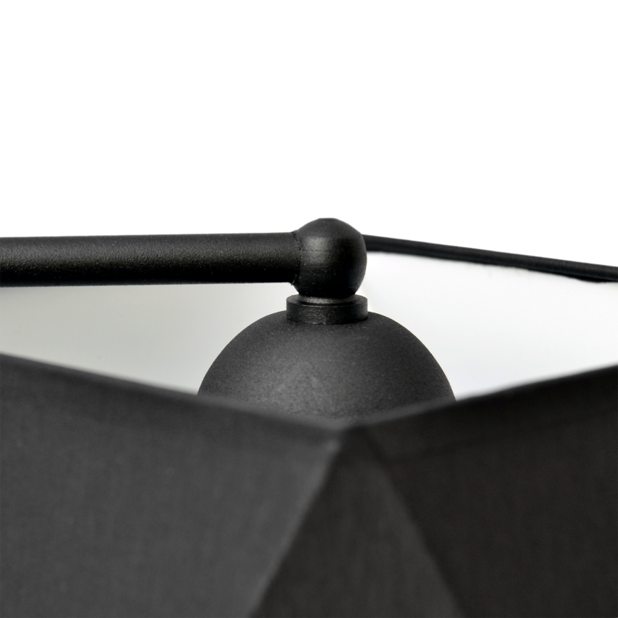 Люстра ADAMANT 5xE27/15W/230V чорний