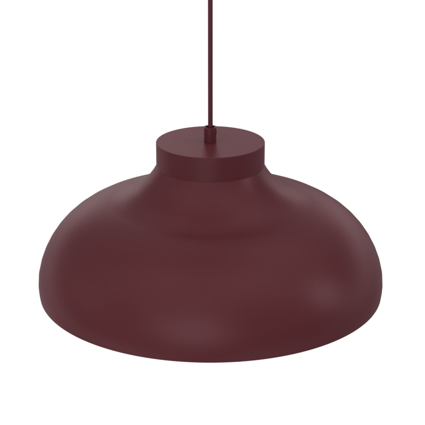 Люстра BASCA на тросе, 1xE27/15W/230V, бордовая