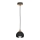 Люстра DAMA 1xE27/60W/230V черная