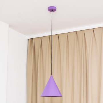 Люстра ETNA II на шнуре 1xE27/15W/230V, Ø 25 см, фиолетовая