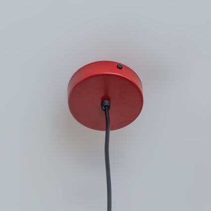 Люстра ETNA II на тросе 1xE27/15W/230V диам. 25 см красная
