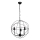 Люстра GLOBE 3 3xE14/60W чорний