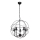 Люстра GLOBE 5 5xE14/60W чорний