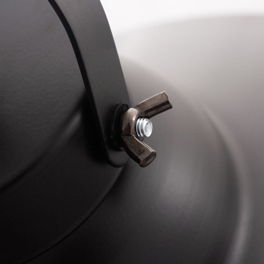 Люстра IRON 1 1xE27/60W чорний