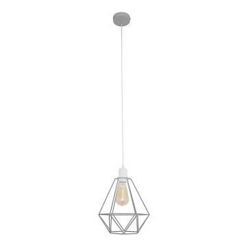Люстра KARO 1xE27/15W/230V сірий