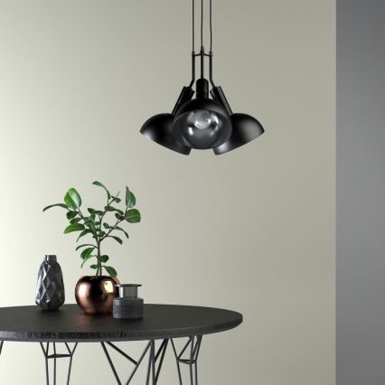 Люстра на цепи BUFFI 3xE27/60W/230V