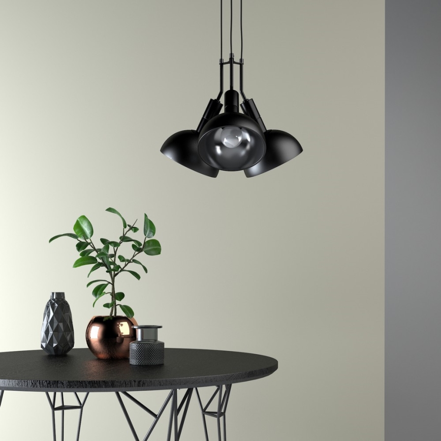 Люстра на цепи BUFFI 3xE27/60W/230V