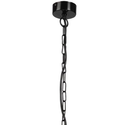 Люстра на цепи CEDRIC 4xE27/60W/230V бук/коричневый