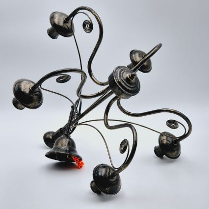 Люстра на цепи DONATO 5xE14/40W/230V