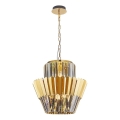 Люстра на цепи DONNA 9xE14/40W/230V диаметр 45 см золотистый