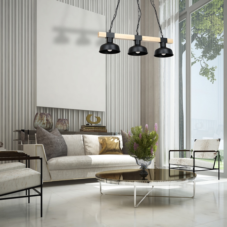Люстра на цепи FARO 3xE27/60W/230V