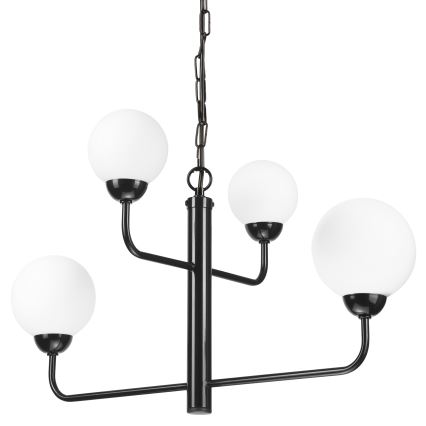 Люстра на цепи OSCAR 4xG9/5W/230V черная