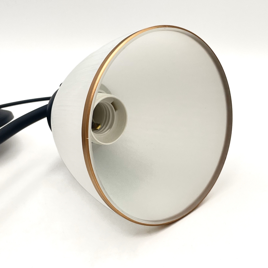 Люстра на цепи RETRO 2xE27/60W/230V матовый черный