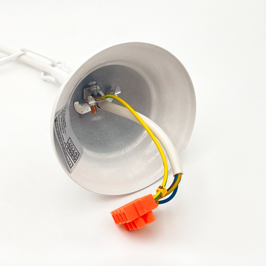 Люстра на цепи RETRO 5xE27/60W/230V белый/красочный