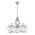 Люстра на цепи RETRO II 5xE27/60W/230V серебристая