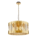 Люстра на цепи RITZ 12xE14/40W/230V диаметр 54 см золотистый