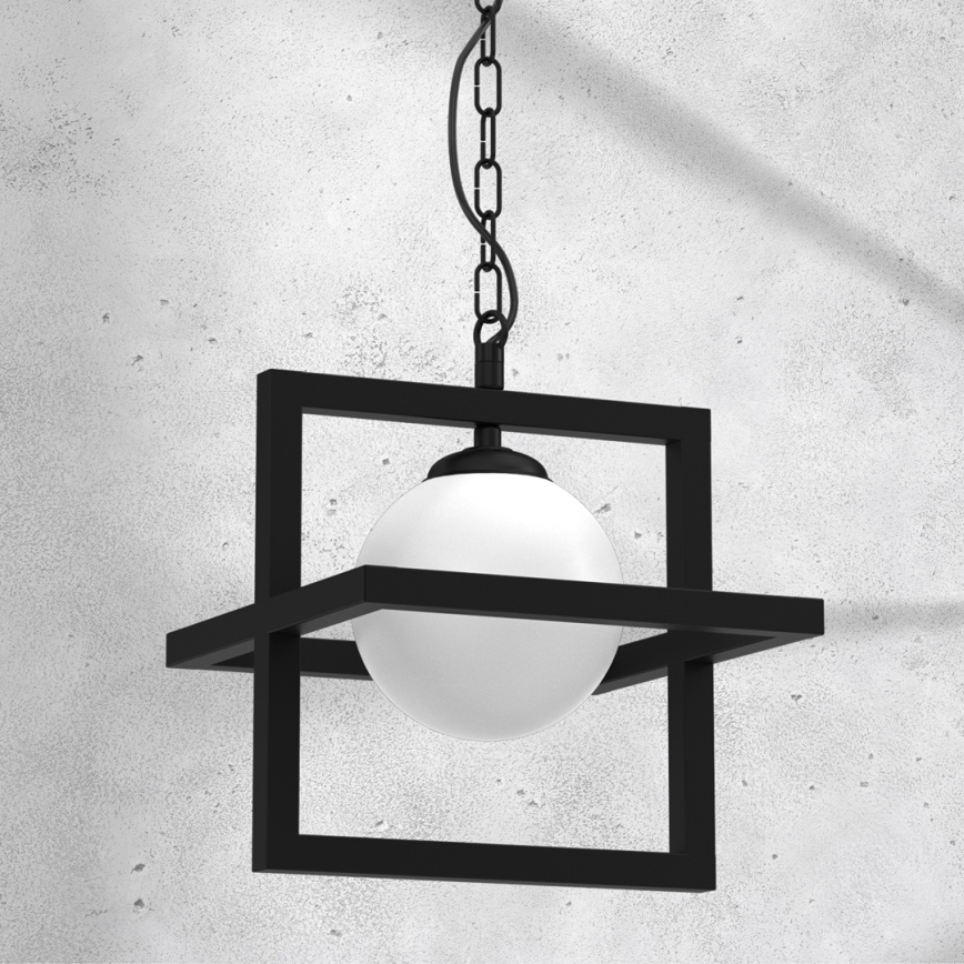 Люстра на ланцюгу DIEGO 1xE14/40W/230V чорна