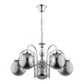 Люстра на ланцюгу HERO 5xE14/40W/230V блискучий хром