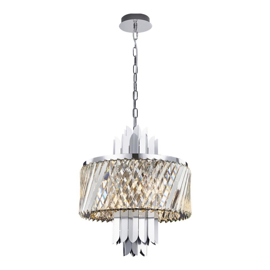 Люстра на ланцюгу MARGOT 6xE14/40W/230V матовий хром