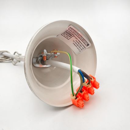 Люстра на ланцюгу RETRO 2xE27/60W/230V золотий/патина