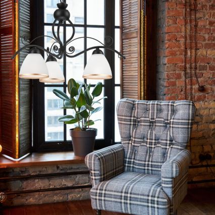 Люстра на ланцюгу RETRO II 3xE27/60W/230V