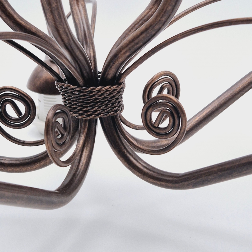 Люстра на ланцюгу RETRO II 5xE27/60W/230V бронзова патина