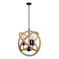 Люстра на ланцюгу ROPE GLOBO 3xE14/10W/230V