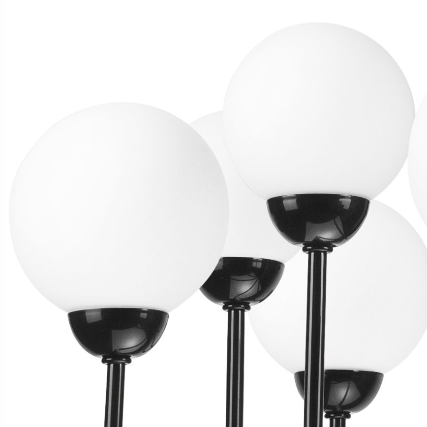 Люстра на ланцюгу TIFFY 5xG9/5W/230V чорний