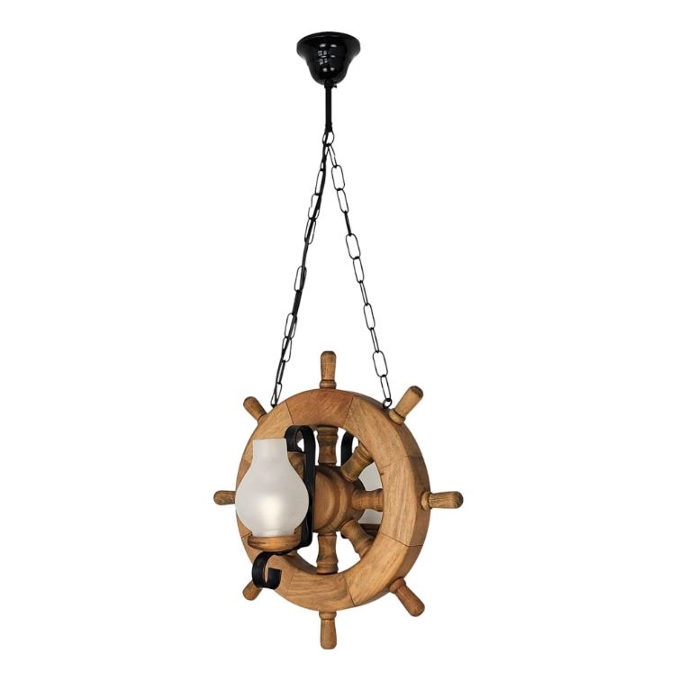 Люстра на ланцюгу TIMONA 2xE14/40W/230V бук