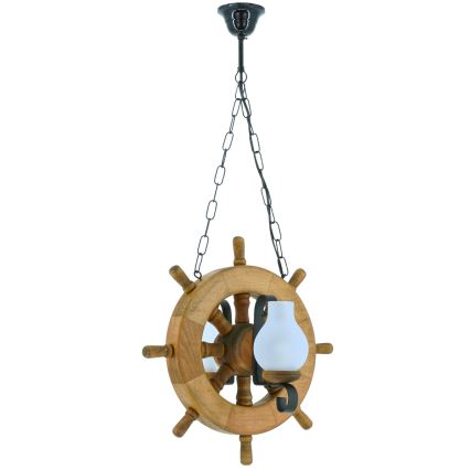 Люстра на ланцюгу TIMONA 2xE14/40W/230V бук