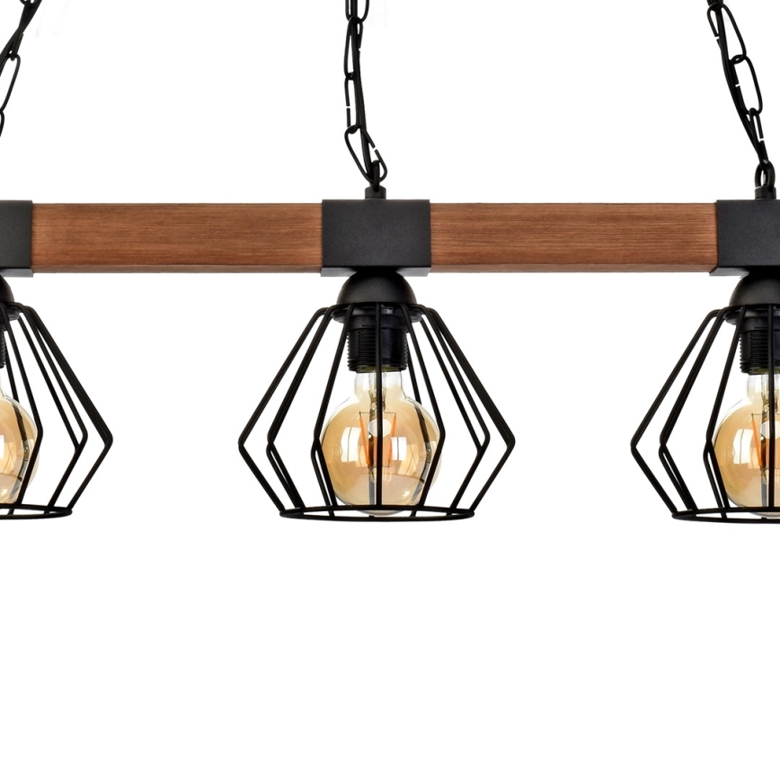 Люстра на ланцюгу ULF 3xE27/60W/230V