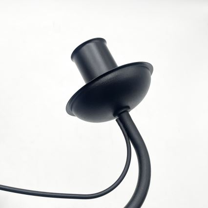 Люстра на ланцюзі ANTON 3xE14/15W/230V чорна